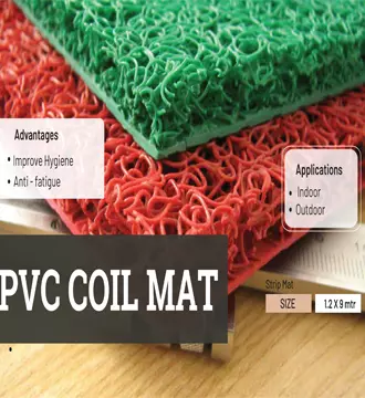 pvc coil mat